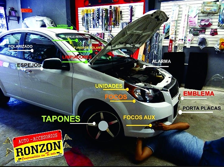 48295 auto accesorios ronzon
